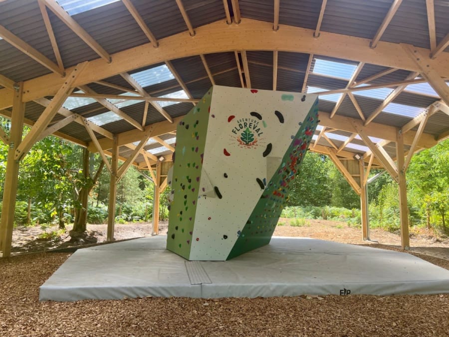 Escalada em blocos na floresta de Bruyères-le-Châtel (91)