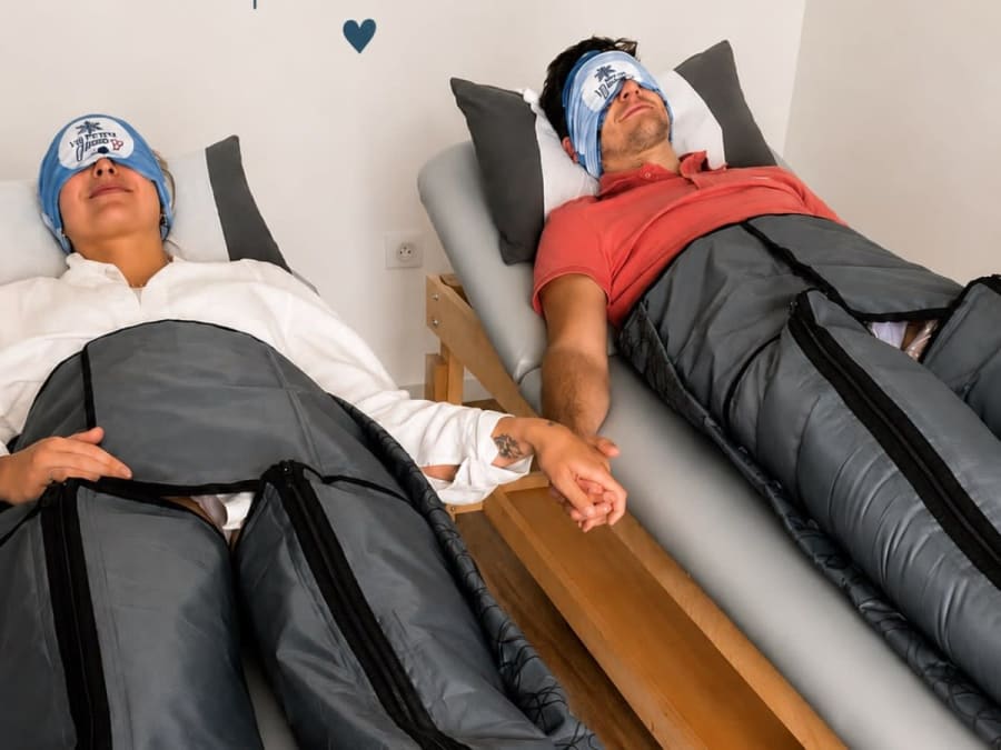 Cryothérapie, massage et soin visage en duo à Seyssinet (38)