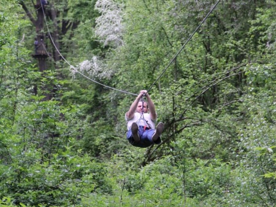 Parc Accrobranche à Saint-Leu-d'Esserent (60)