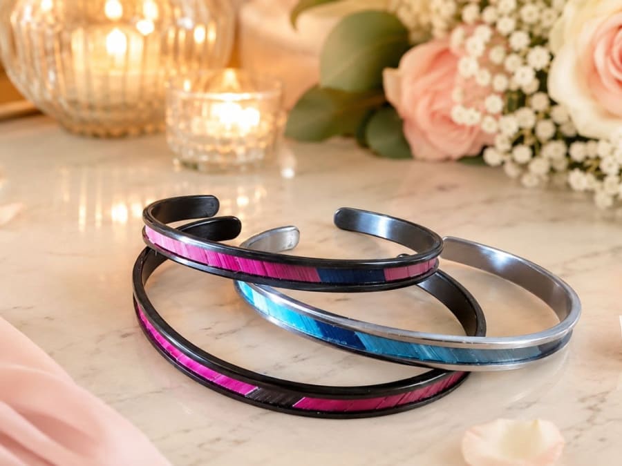 Taller de pulseras de marquetería de paja en Fontainebleau