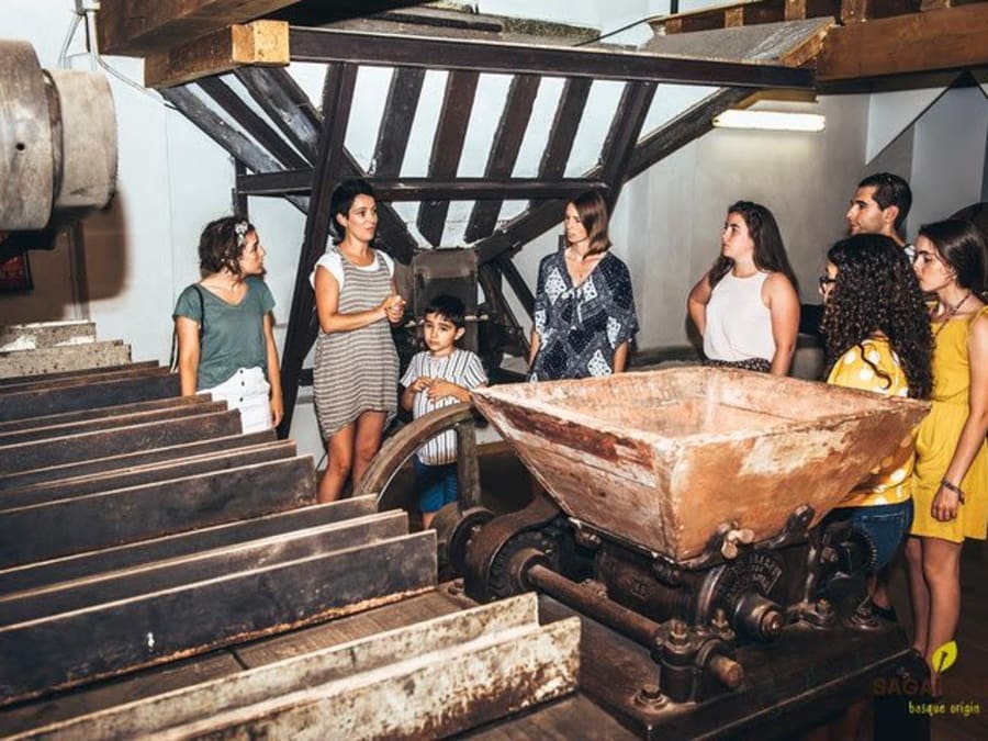 Visita guiada «Cidraria basca» + refeição a partir de San Sebastián