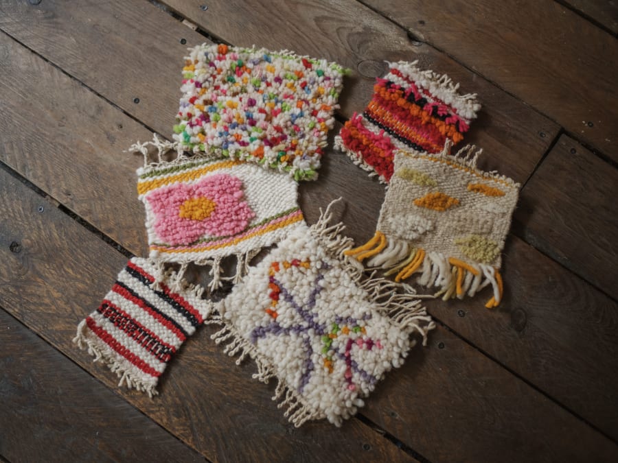 Berber weaving workshop in Montpellier (34)