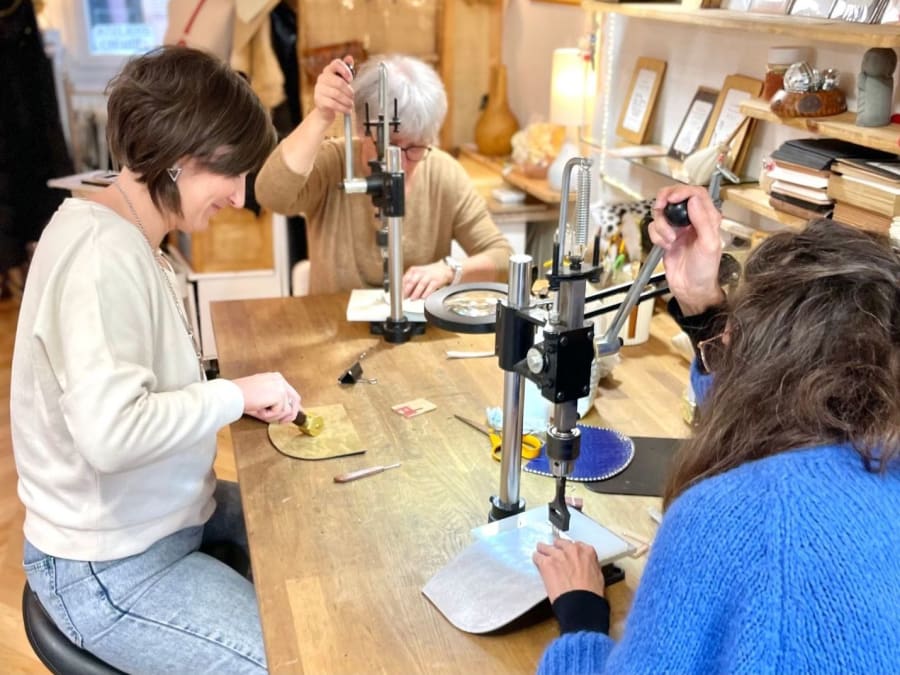Atelier création d'un sac en cuir original près de Nantes (44)