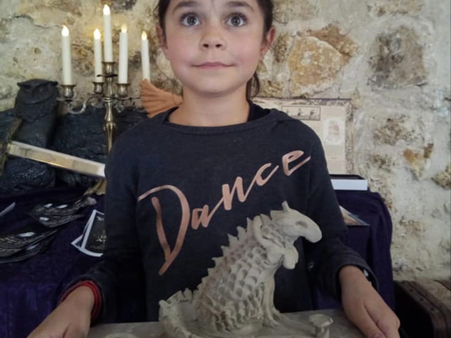 Anniversaire sculpture "Les royaumes de feu" en IDF