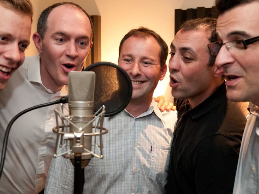 Team Building Enregistrement de Chanson en Studio à Paris