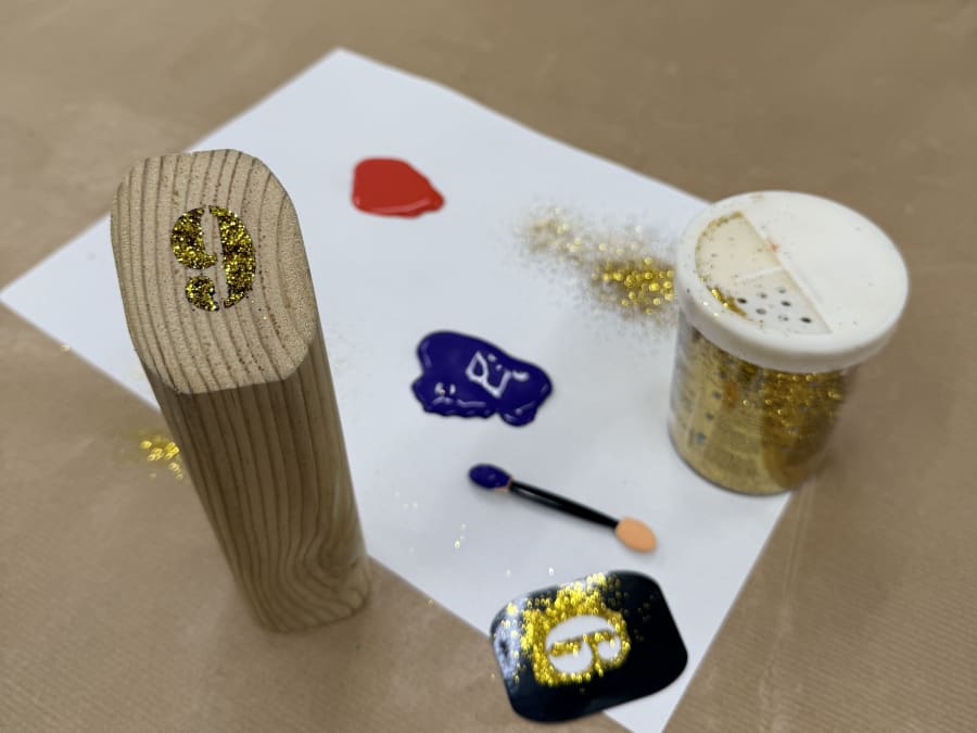 Taller de creación de juegos Molkky en el distrito 18 de París