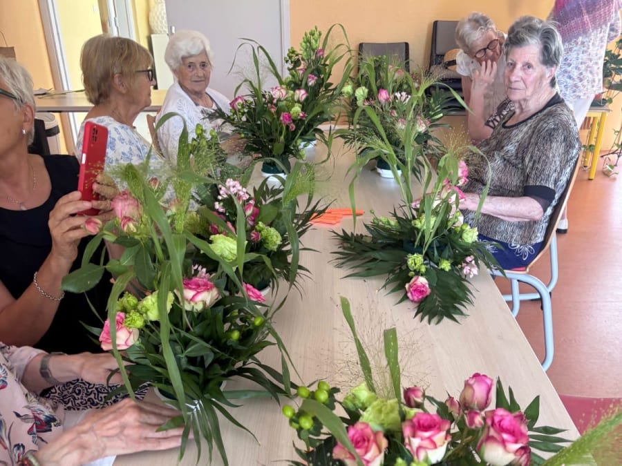 Team Building bouquet de fleurs à Bordeaux (33) 