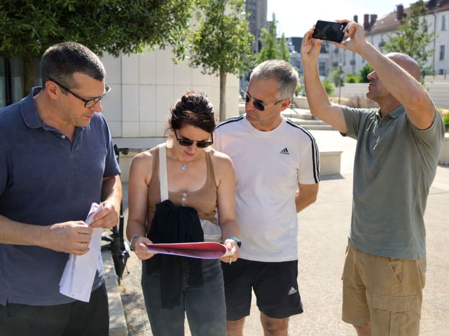 Rally urbano en Quimper