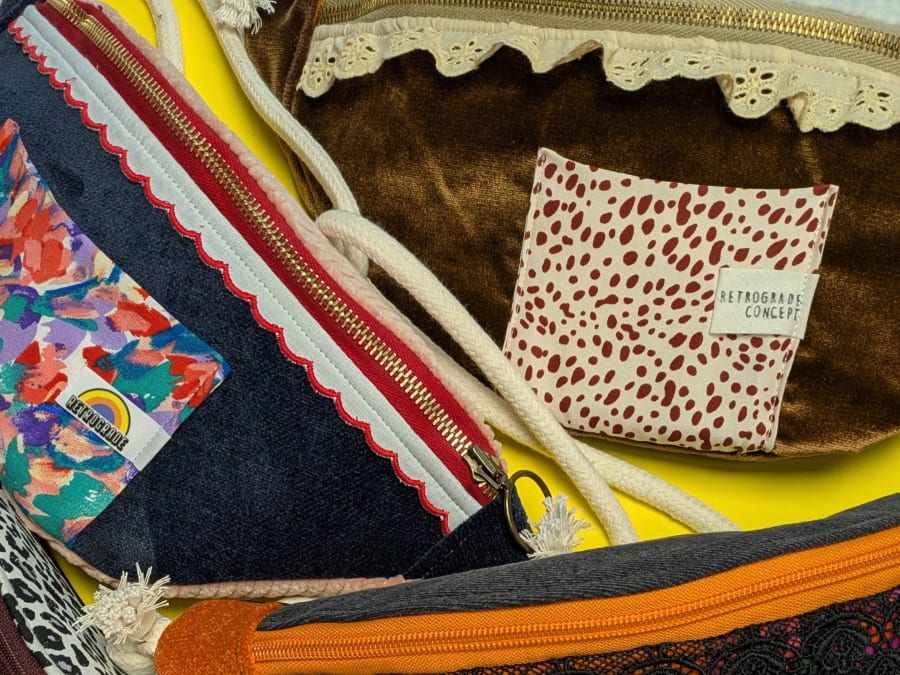 Atelier couture création d'une banane à Bourgoin Jallieu (38)