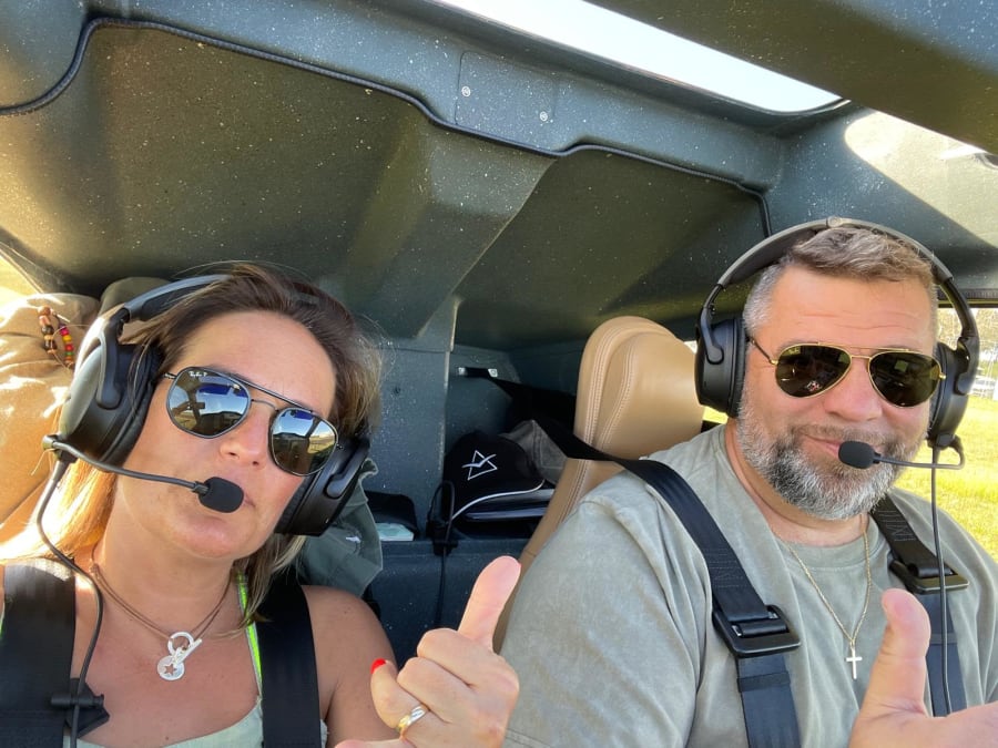 Baptême de l'air en ULM Multiaxes à Cahors (46)