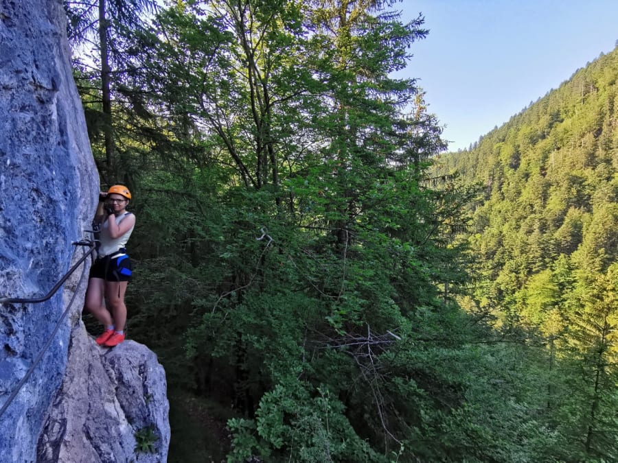 Via Ferrata Au Nant De Rossane À Aillon-Le-Jeune (73)