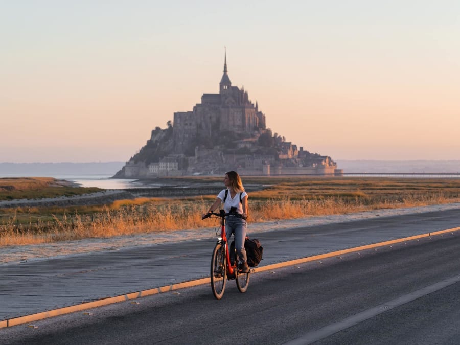 Team building vélo, char à voile et dégustation à Beauvoir (50)
