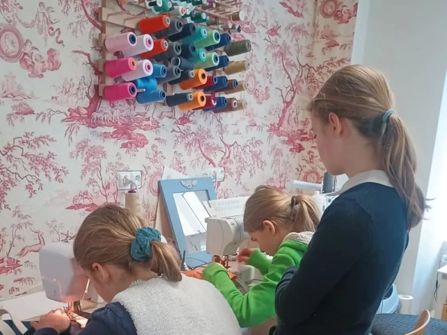 Cours de couture à Guer (56)