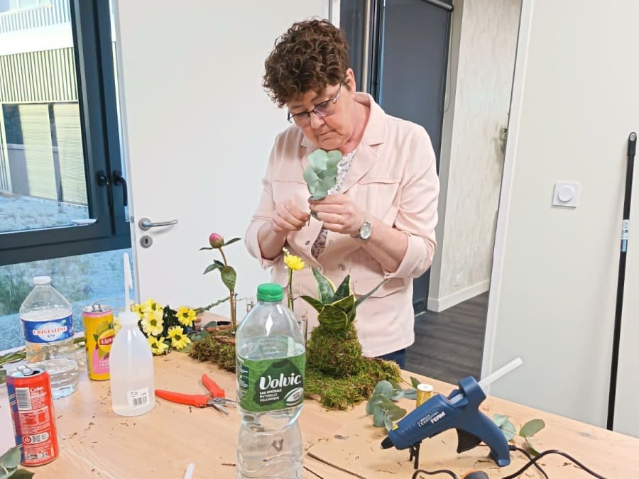 Atelier bouquet de fleurs fraiches parent/enfant à Poitiers (86)
