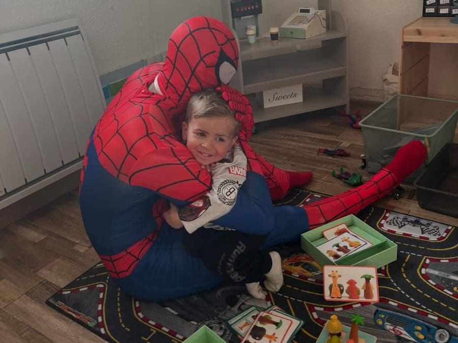 Anniversaire Spiderman 3-10 ans à domicile en IDF