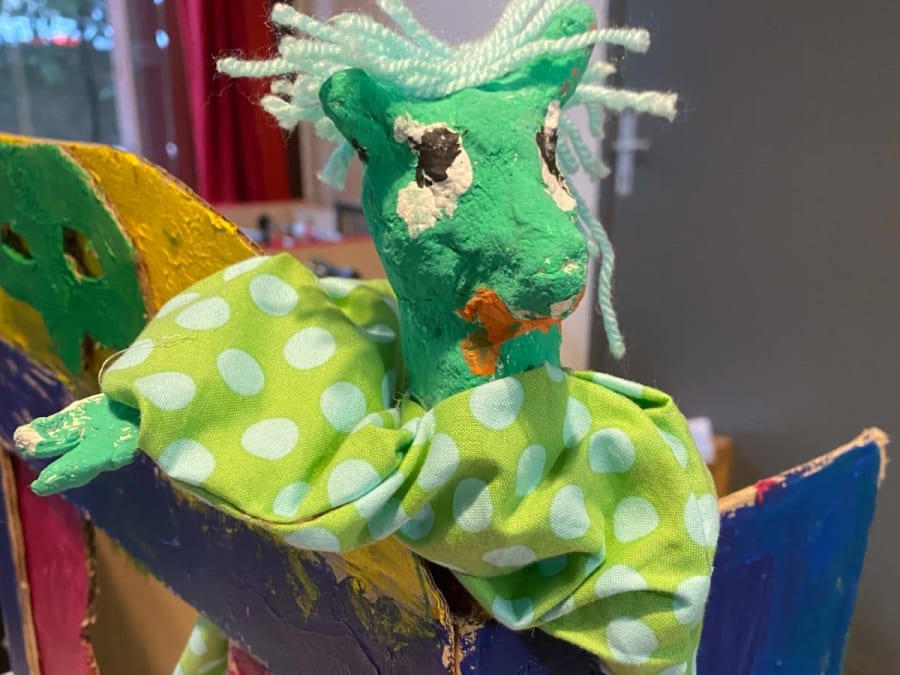 Taller de marionetas de masa de madera en París