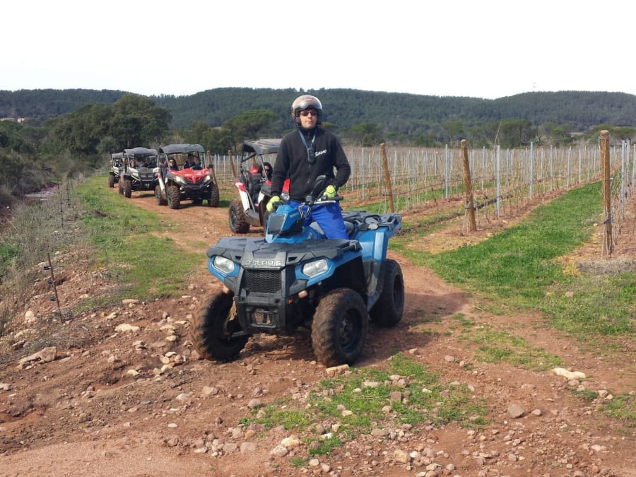 Randonnée Quad proche du Muy dans le Massif des Maures (83)