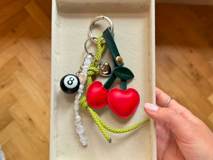 Atelier personnalisation d'un bijou de sac avec charms à Nancy