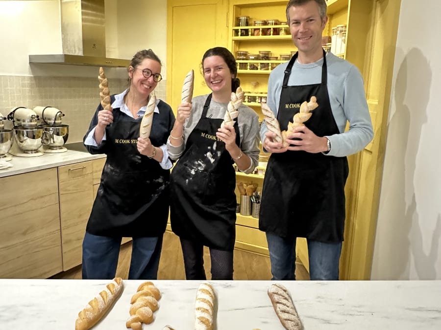 Atelier boulangerie "Brioche & baguette tradition" à Paris 14ème