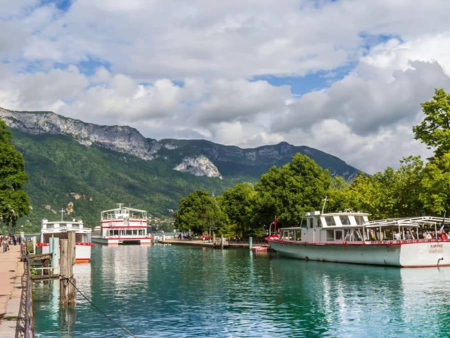 Visite guidée de la vieille ville et croisière à Annecy (74)