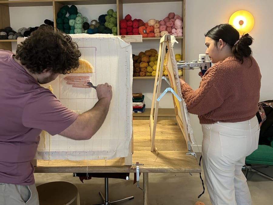 Atelier d'initiation au tufting à Montpellier (34)