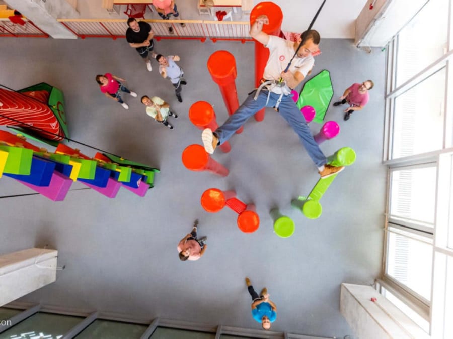 Team Building Défis verticaux chez Hapik Saint-Quentin-en-Yvelines (78)