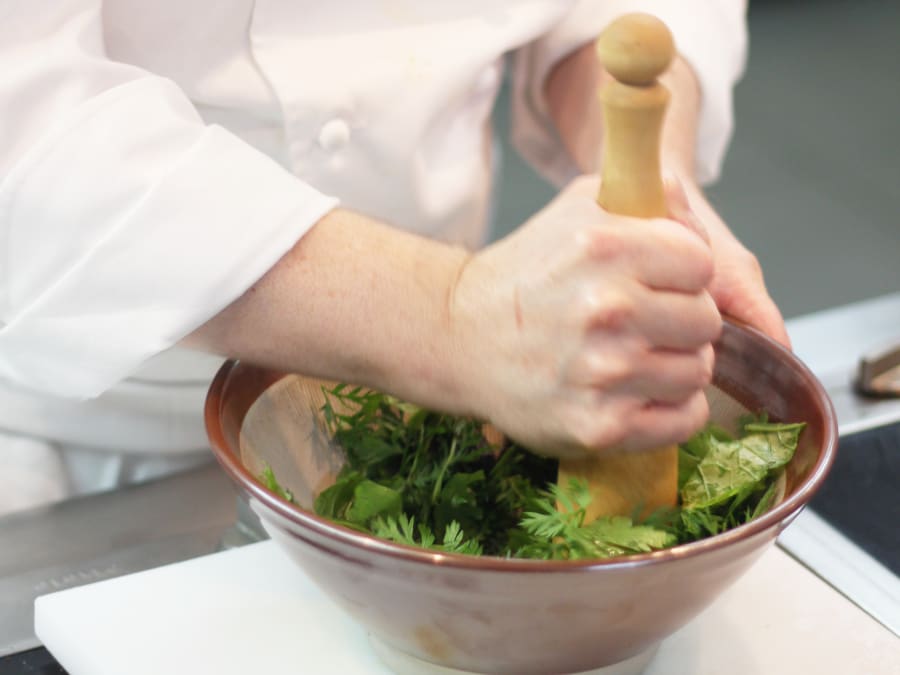 Curso de cocina "Técnicas de zumos y salsas" en la Escuela Ducas
