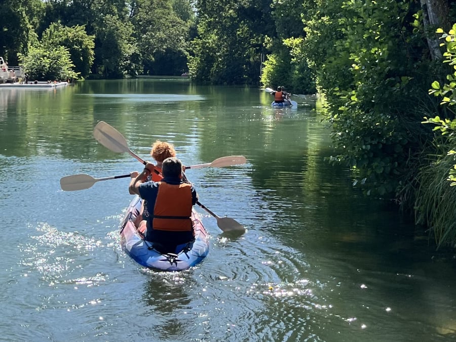 Team Building balade en canoë à Poitiers (86)