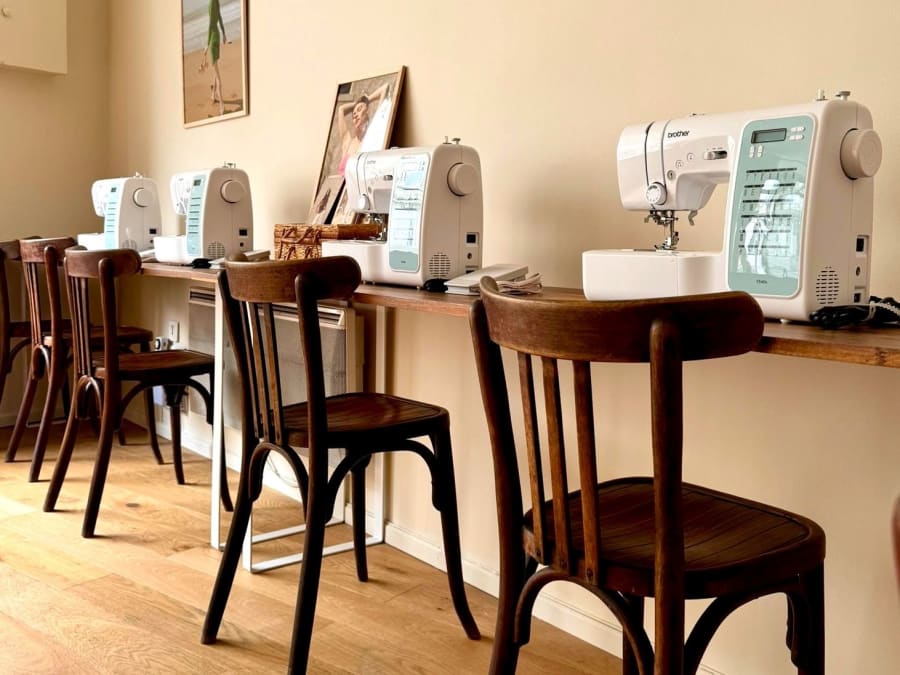 Taller de costura de bolsas de plátano en Burdeos (33)