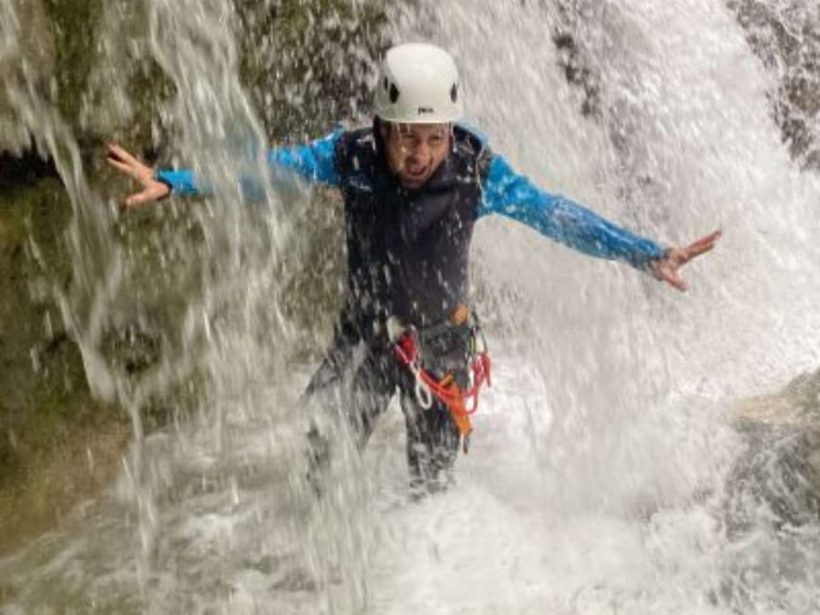 Canyoning sportif du Léoncel à Bouvante (26)