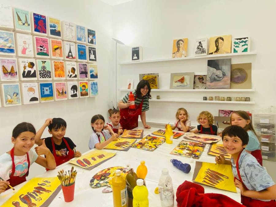 Stage vacances artistiques 4-10 ans à Antibes (06)