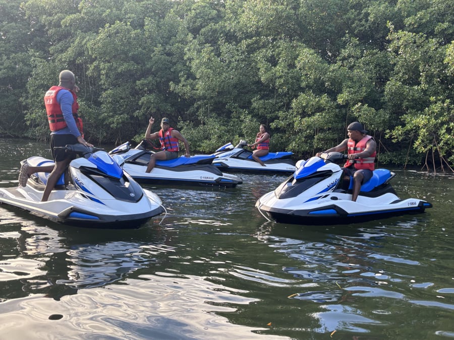Randonnée en jet ski à Morne-à-l'Eau (97)