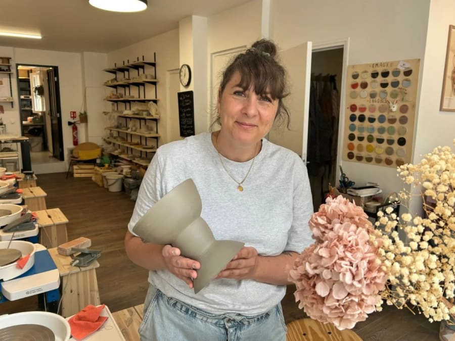 Turning and modeling day at Boulogne-Billancourt (92)