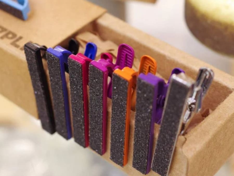 Creation of a recycled skateboard accessory in Seichamps (54)