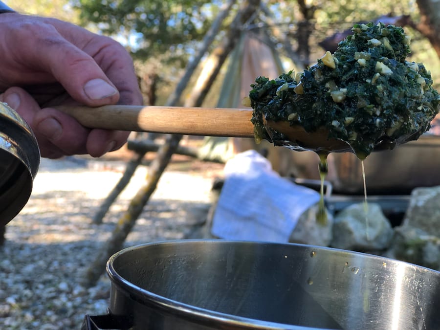 Taller de cocina salvaje en Dordoña (24)