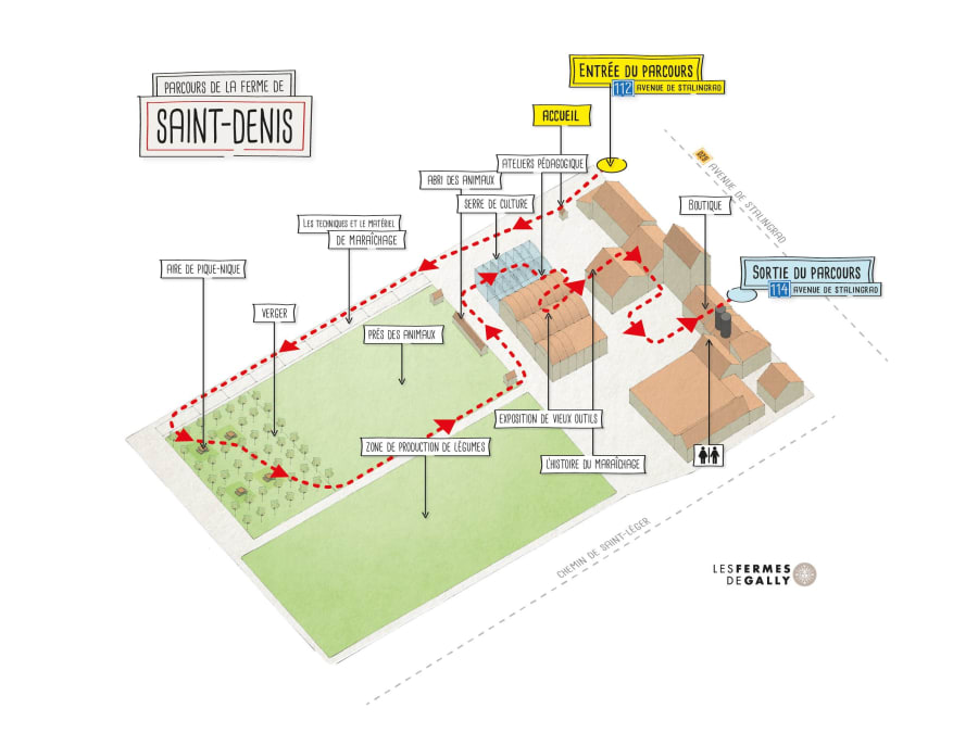Visite de la Ferme de Gally SaintDenis Printempsété 2020 Funbooker