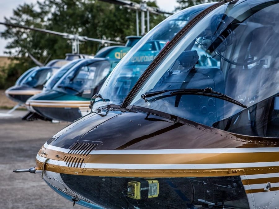 Helicopter tour of the Loire castles from Tours (37)