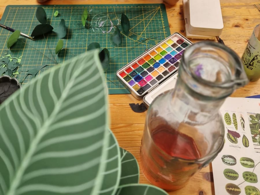 Paper plant workshop in Villeurbanne (69)