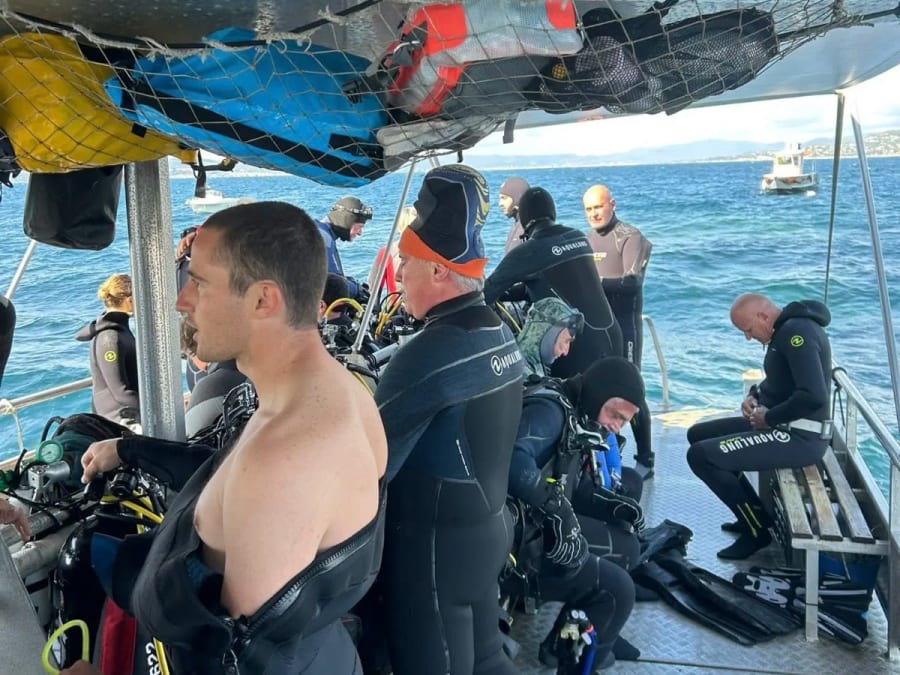 Baptême de plongée sous marine aux Issambres (83)