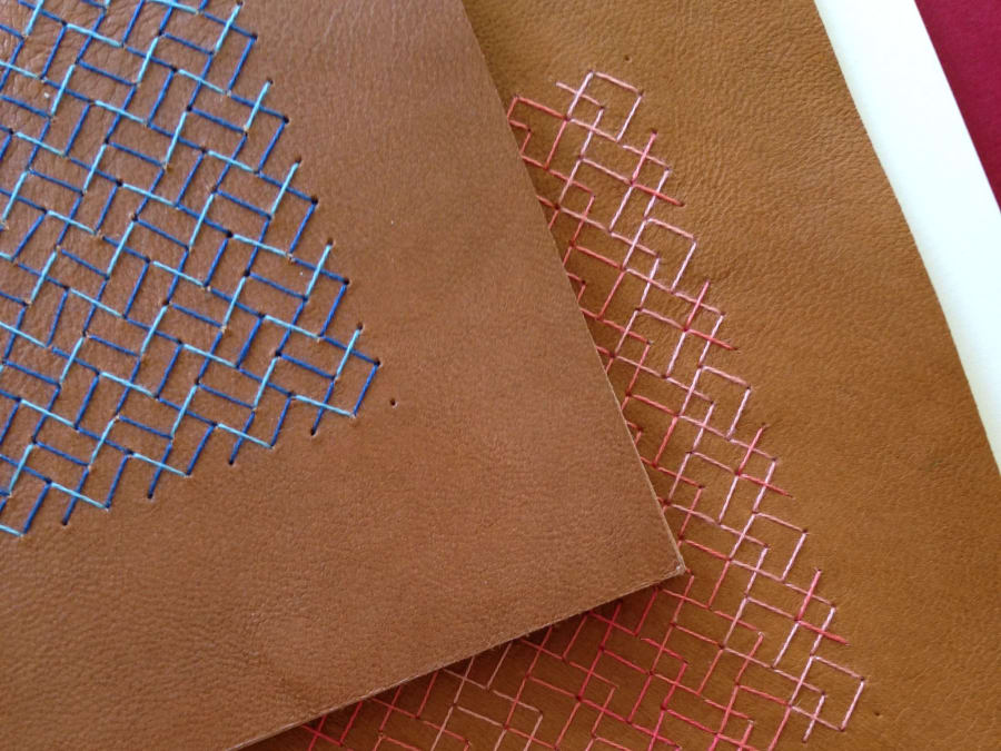 Creación de un cuaderno de bordado en Saint Nectaire (63)