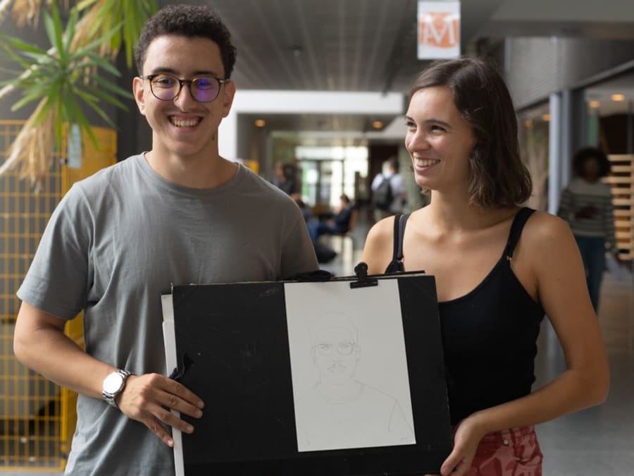 Animation Portraitiste