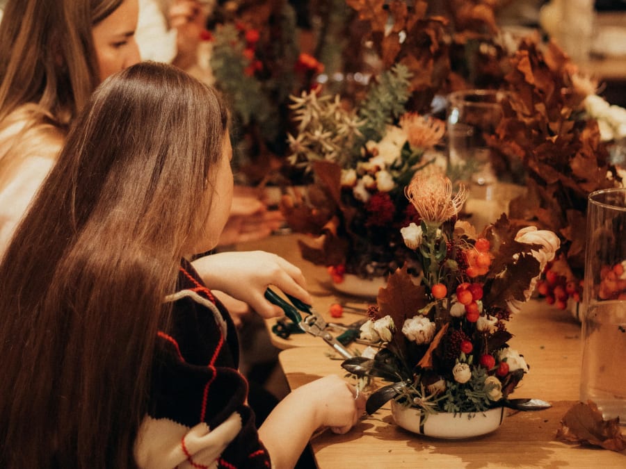 Taller de flores secas en Famars (59)