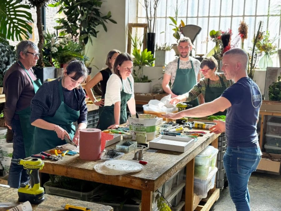 Atelier tableau végétal à Saint-Genis-Laval (69)