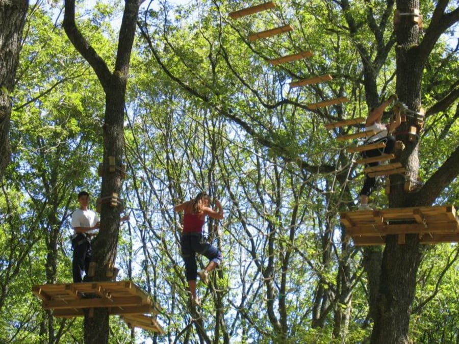 Accrobranche adventure park in Avallon (89)