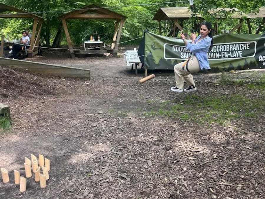 Team Building Olympiade & accrobranche aux Boucles de Seine (78)