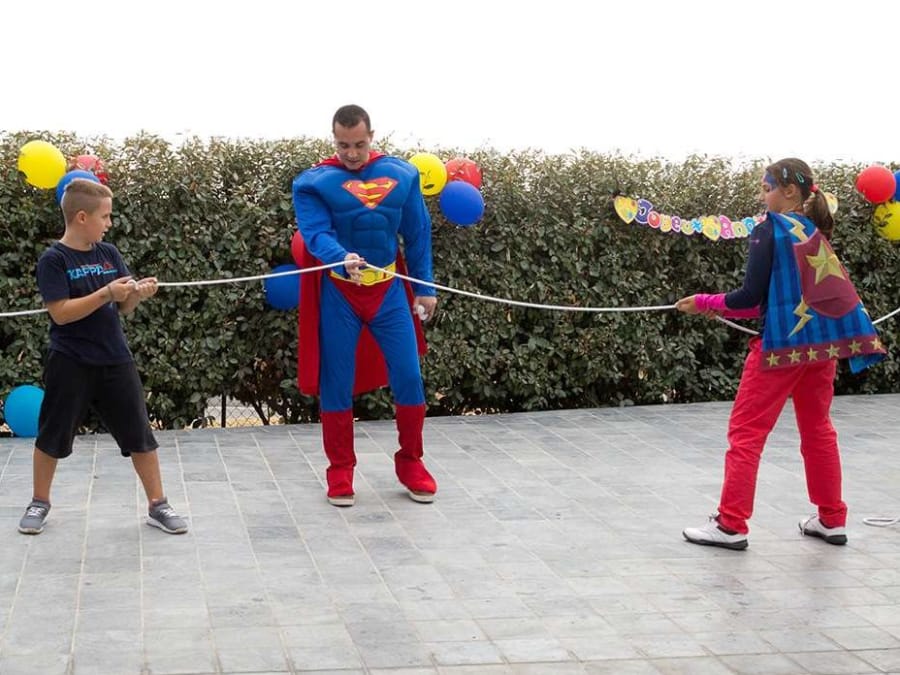 Anniversaire Superman 3-12 ans à domicile