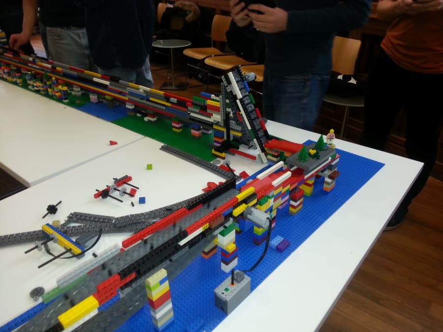 Team Building Construction avec des briques LEGO en France