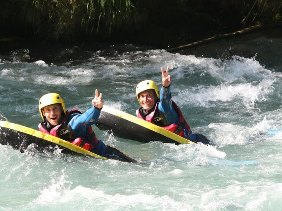 Descente Initiation En Hydrospeed Sur L'isère (73)