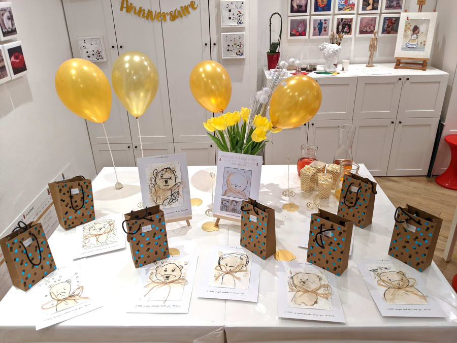 Anniversaire artistique 10-14 ans à Antibes