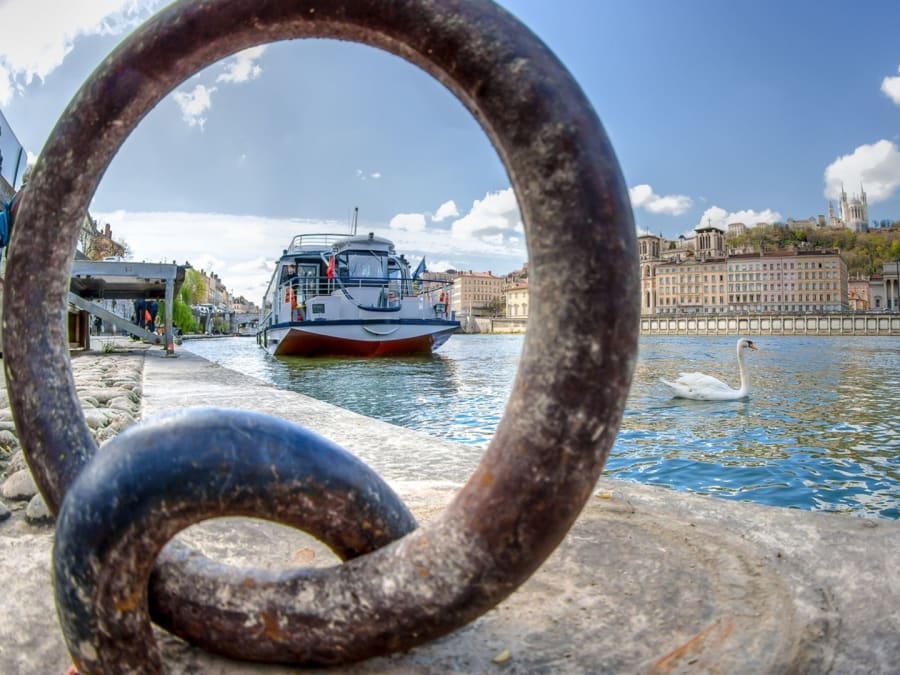 Crucero guiado en gabarra por Lyon (69)